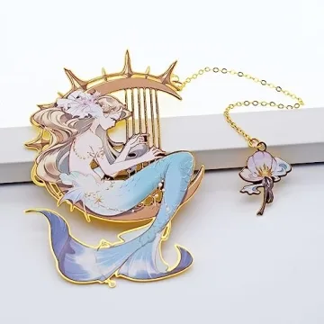 BLBMH Unique Mermaid Bookmarks for Book Lovers