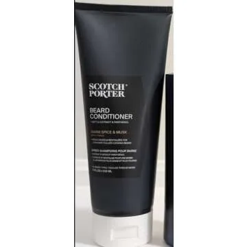 Scotch Porter Hydrate & Nourish Beard Conditioner – Long-Lasting Moisture Helps Strengthen, Reduce Frizz & Promote Healthy Hair Growth for Dull, Dry, Coarse Beards – Original Scent, 7.1 oz. Bottle