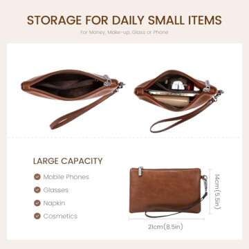 LOVEVOOK Laptop Bag for Women, 15.6 inch Laptop Tote Bag Vintage Work Bags for Women Computer Bag Office Briefcase Handbag
