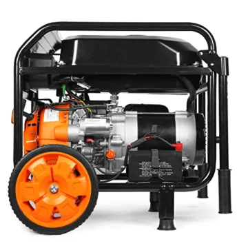 WEN Portable Generator with Electric Start and CO Shutdown
