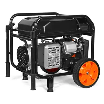 WEN Portable Generator with Electric Start and CO Shutdown