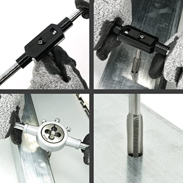 GMTOOLS 40PCS Tap Die Set for Efficient Threading