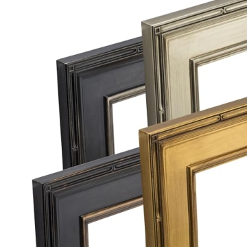 Creative Mark Antique Black Gold Picture Frames Set of 2