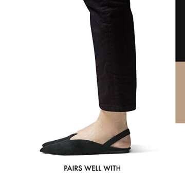 SHEEC SlingBack Toe Cover Socks - Stylish and Comfortable