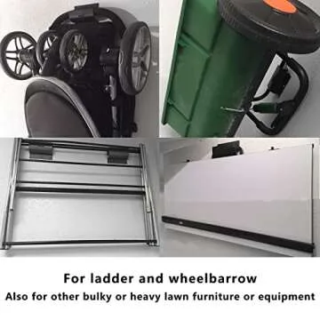 Juformin Heavy-Duty Ladder Hanger for Garage Storage