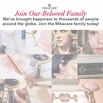 2 in 1 Rose Quartz Roller and Gua Sha for Radiant Skin