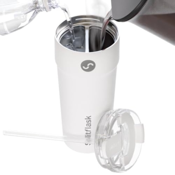 2-in-1 Hot & Cold Vacuum Insulated 30oz Tumblers, Stainless Steel Dual Chamber, Leak-Proof, BPA-Free...