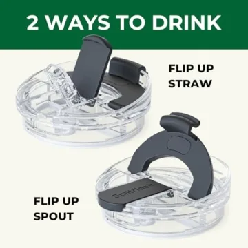 2-in-1 Split Flask: Insulated 30oz Tumbler for Hot & Cold Drinks