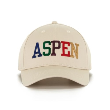 Almere Graphic Mesh Adjustable Trucker Hat and Baseball Cap for Women (Cotton, Aspen)