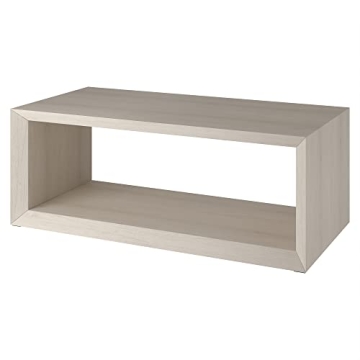 Stylish Henn&Hart Alder White Coffee Table for Modern Homes