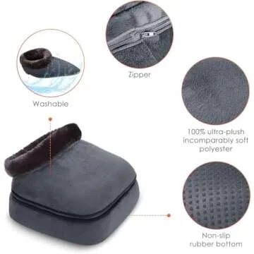 Comfier Shiatsu Foot Massager with Heating Pad - Relief & Comfort