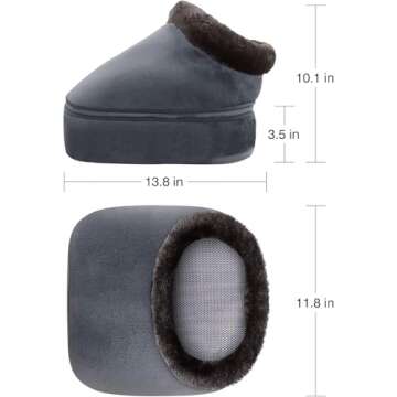 Comfier Shiatsu Foot Massager with Heating Pad - Relief & Comfort