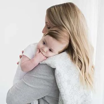 SwaddleDesigns Cotton Muslin Swaddle Blanket - 46x46