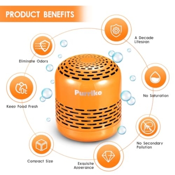 Refrigerator Deodorizer for Freshness Lasting 10 Years