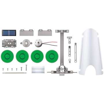 4M Green Science Solar Rover, DIY STEAM Powered Kids Science Kit, Boys & Girls Ages 5+