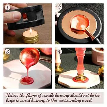 Elegant Wax Seal Kit for Invitations & Crafts