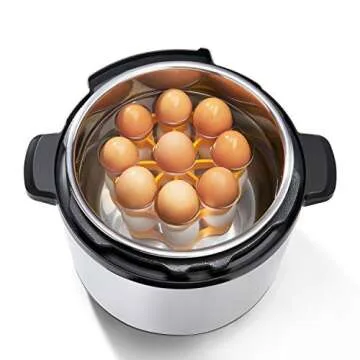 Oxo Good Grips Silicone Egg Rack – Effortless Cooking for 18 Eggs