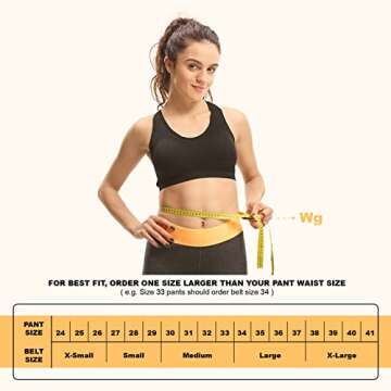 Stylish Earnda 2 Pack Women Belts with Gold Buckle