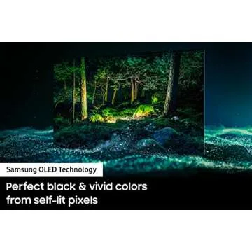 Samsung 55-Inch OLED 4K TV with Quantum HDR and Dolby Atmos