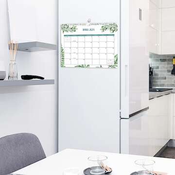 Aesthetic 2024-2025 Wall Calendar - Runs from January 2024 Until July 2025 - The Perfect Wall Hanging Calendar Planner for Easy Organizing