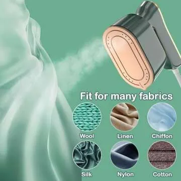 Mini Travel Steamer Efficient Iron for All Fabrics