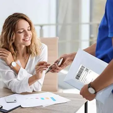 UCGOU Poly Mailers 12x15.5 Inch White 100 Pack Medium Shipping Bags #5 Strong Thick Mailing Envelopes Self Sealing Adhesive Waterproof and Tear Proof Boutique Packaging Postal for Clothing