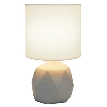 Simple Designs Mini Concrete Table Lamp for Charming Decor
