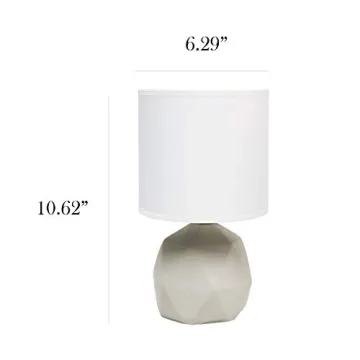 Simple Designs Mini Concrete Table Lamp for Charming Decor
