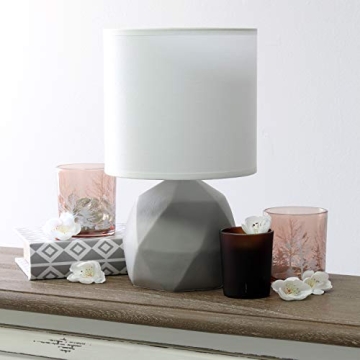 Simple Designs Mini Concrete Table Lamp for Charming Decor