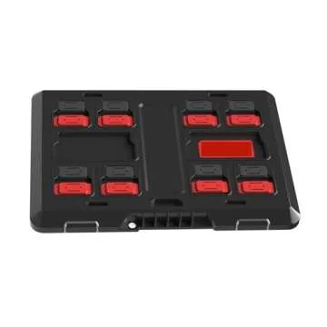 NyVoozy(20pcs-Red Feet Mounting System,Mounting Feet for Milwaukee Packout, Mounting Feet for Milwaukee Packout System