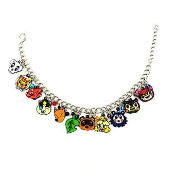 FJCPHAHA Anime Cartoons Charm bracelet Game Gifts for Woman