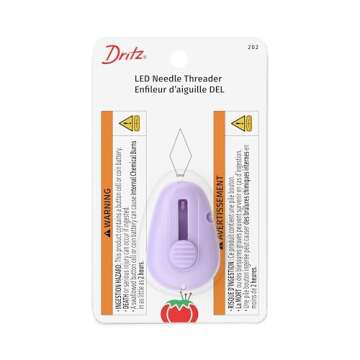 Dritz 202 LED Needle Threader with Cutter , Green