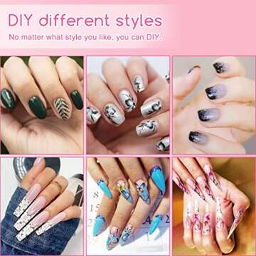 Wisdompark UV Light for Nails,UV LED Nail Lamp, Nail Dryer Professional Nail UV Light for Gel Polish with Adapter Gel Nails 3 Timers