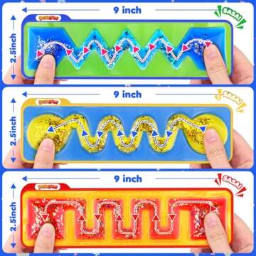 Explore Autism Sensory Toys - 3 Pack Fidget Tubes