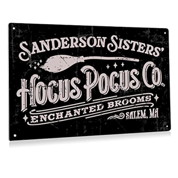 Durable Hocus Pocus Sign for Halloween Home Decor
