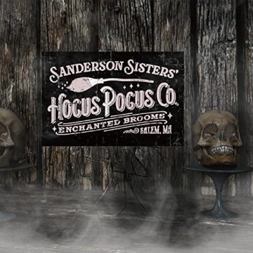 Durable Hocus Pocus Sign for Halloween Home Decor