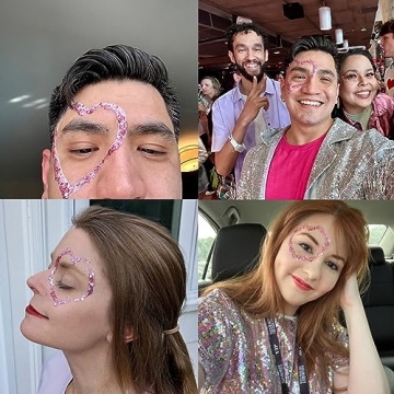 Vibrant MEICOLY Pink Body Glitter Gel for All Occasions