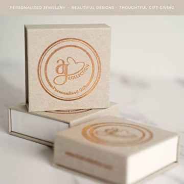 Customizable Sterling Silver Charm Necklace - AJ's Collection