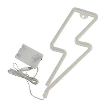 Sunnyglade Neon Sign LED Light - USB & Battery Powered Decorative Light for Kids & Events