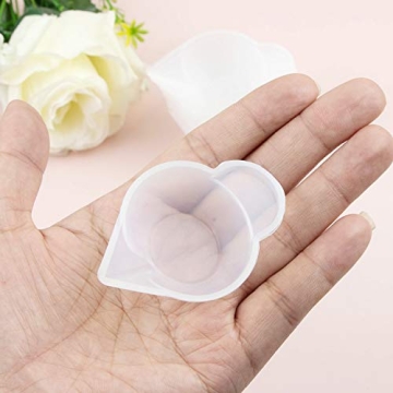 AUEAR 10 Pack Silicone Mold Cup Dispenser for Crafts
