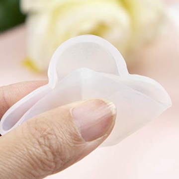 AUEAR 10 Pack Silicone Mold Cup Dispenser for Crafts