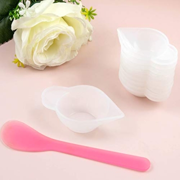 AUEAR 10 Pack Silicone Mold Cup Dispenser for Crafts