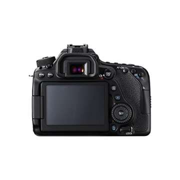Canon EOS 80D Digital SLR Camera Body (Black) (Renewed)