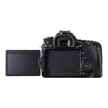 Canon EOS 80D Digital SLR Camera Body (Black) (Renewed)
