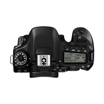 Canon EOS 80D Digital SLR Camera Body (Black) (Renewed)