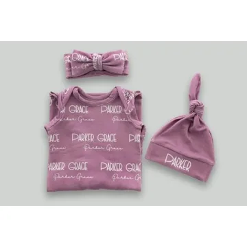 Personalized Gown for Newborns - Perfect Baby Shower Gift