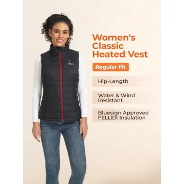 ORORO Women's Heated Vest - Lightweight, Stylish, Versatile
