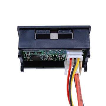 028 Inch Digital DC Voltmeter Ammeter with Red Blue LED Display