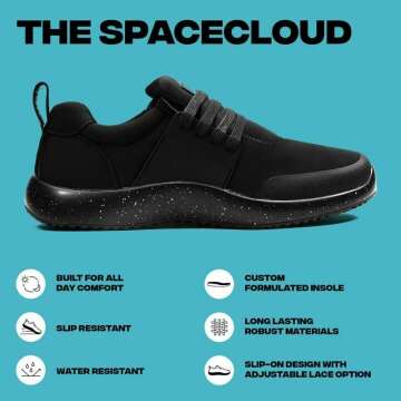 Snibbs Spacecloud Work Shoes | Lightweight and Durable
