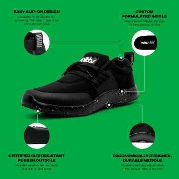 Snibbs Spacecloud Work Shoes | Lightweight and Durable